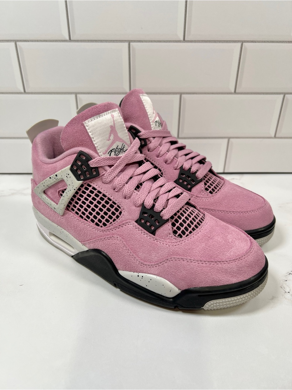 Nike Retro Air Jordan Jordans 4 4s Orchid Pink Women’s